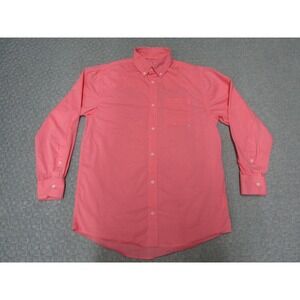 Tackle & Tides Shirt Mens Medium Pink Button Down Office Casual Basic Preppy